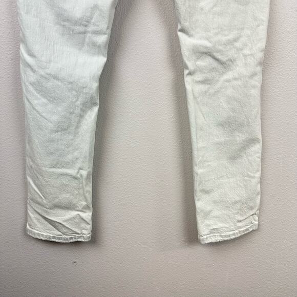 Anthropologie Pilcro Slim Boyfriend Jeans Distressed Light Wash 28 - Picture 7 of 14